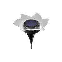 Lampa LED solarna 0.72W 3000K IP44 czarna do ogrodu i altany
