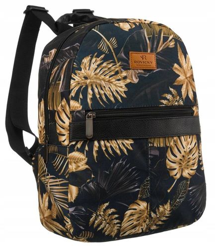 wzorzysty, miejski plecak damski - rovicky na Arena.pl