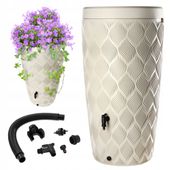 Zbiornik Na Deszczówkę Wodę 240L Donica Kran Duża