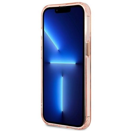 Guess GUHMP13LHTCMP iPhone 13 Pro / 13 6,1" różowy/pink hard case Gold na Arena.pl