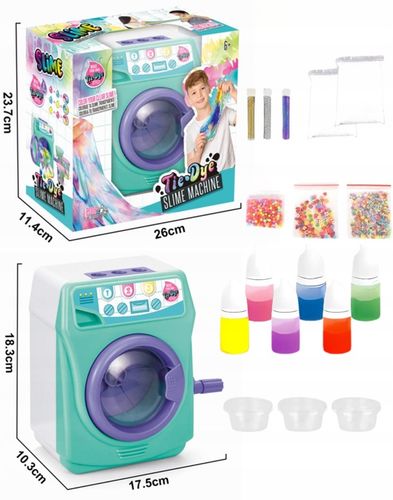 FABRYKA SO SLIME PRALKA DIY DUŻY ZESTAW DO ROBIENIA GLUTÓW SLIMÓ DLA DZIECI na Arena.pl