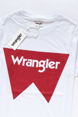 WRANGLER SS LOGO TEE WHITE W7C50FQ12 M na Arena.pl