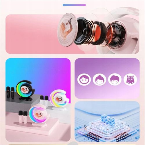 Bezprzewodowy Zestaw do Karaoke Głośnik Bluetooth + 2 Mikrofony dla Dzieci na Arena.pl