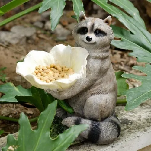 Poidełko dla ptaków szop figurka ogrodowa na Arena.pl