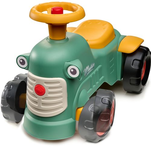 FALK Maurice Traktorek Jeździk Zielony Pchacz Odpychacz Schowek od 1 roku na Arena.pl