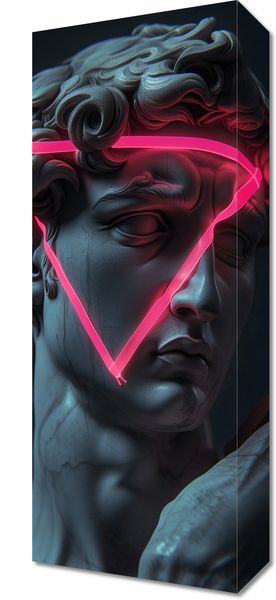 Obraz 20x50cm Neonowy Renesans zdjęcie 1