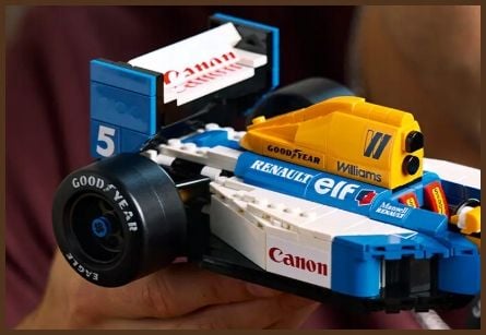 10353 - lego icons - williams racing fw14b i nigel mansell na Arena.pl