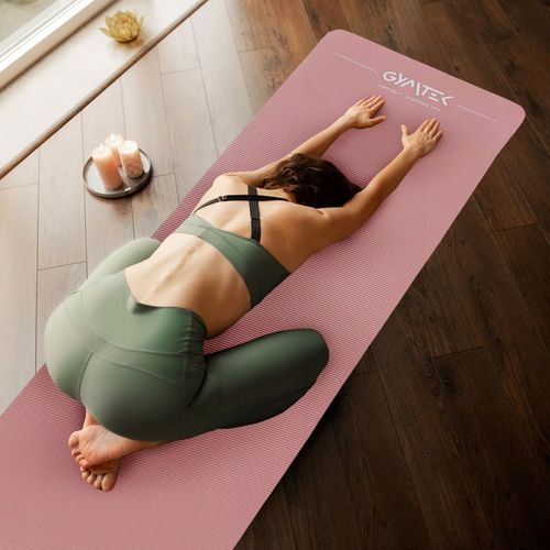 MATA DO ĆWICZEŃ JOGI PILATES GIMNASTYCZNA KARIMATA GRUBA 1,5CM GYMTEK na Arena.pl