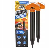 ODSTRASZACZ SOLARNY NA KRETY NORNICE I WĘŻE ODSTRASZACZ KRETÓW WĘŻY (2 SZT)