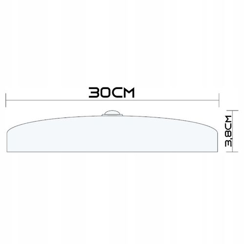 Plafon LED lampa sufitowa panel czujnik ruchu i zmierzchu 18W natynkowy na Arena.pl