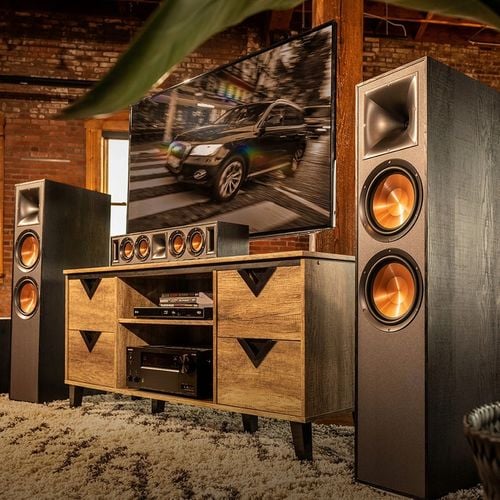KLIPSCH R-820F REFERENCE KOLUMNY PODŁOGOWE 150W GŁOŚNIKI DO KINA na Arena.pl