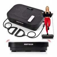 PLATFORMA WIBRACYJNA WIBRUJĄCA TRENINGOWA MASAŻER Z PILOTEM METEOR