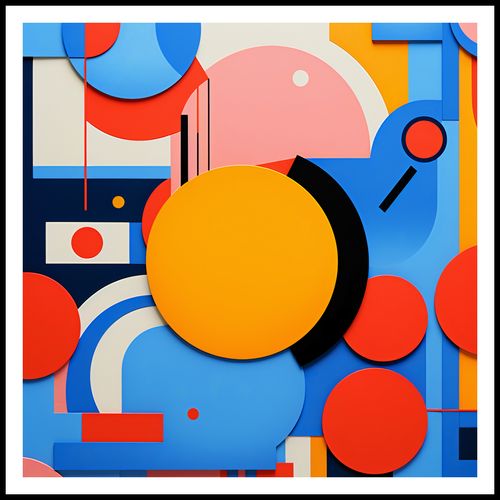 Plakat 80x80cm Kalejdoskop Emocji na Arena.pl