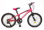 Rower dziecięcy dla dziewczynki TOPVELO Corelli REGINA MTB 20" rama 10" V-Brake