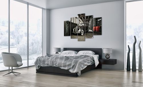 Obraz Na Płótnie - Samochód Garaż  - 150X100 Cm - Ea150X100-2557 na Arena.pl