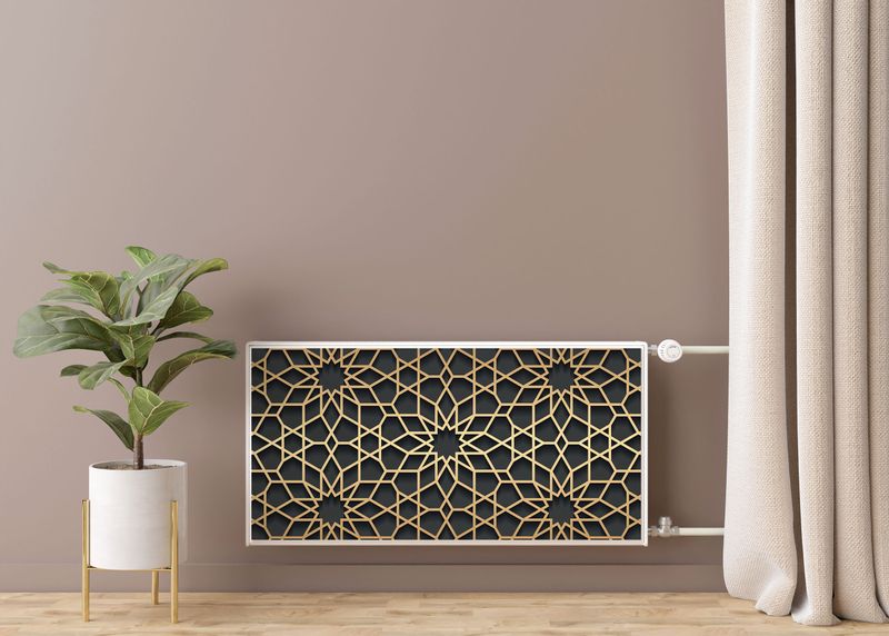 Osłona MAGNETYCZNA Grzejnika Wzór Abstrakcja 100cm x 60cm zdjęcie 7