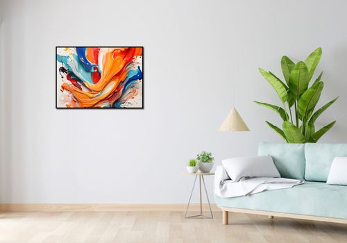 Plakat 84x59,5cm Taneczne Fale na Arena.pl