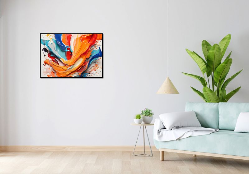 Plakat 84x59,5cm Taneczne Fale zdjęcie 4