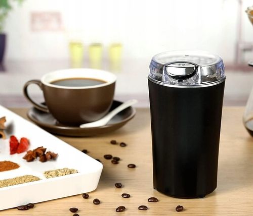 MŁYNEK DO MIELENIA KAWY ZIAREN CUKRU ITP. ELEKTRYCZNY MOCNY 200W 6 OSTRZY na Arena.pl