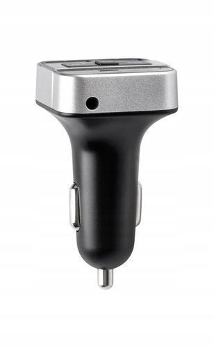 Transmiter FM Peiying BT 2xUSB ładowarka Bluetooth 12 - 24 V AUX na Arena.pl