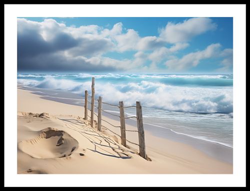 Plakat 55x40cm Szepty Oceanu na Arena.pl