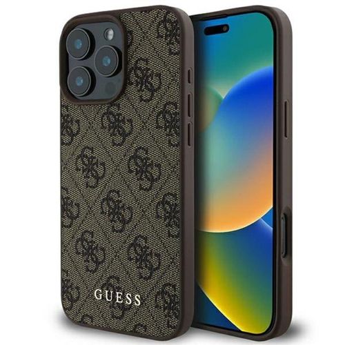 Guess 4G Classic - Etui iPhone 16 Pro Max (brązowy) na Arena.pl