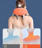 Masażer Shiatsu do Szyi Karku Pleców Rozgrzewający Kołnierz Rozlużniający