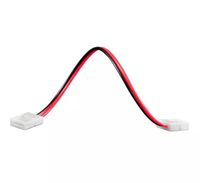 Konektor do pasków LED złączka 8mm na kablu podwójny CLICK