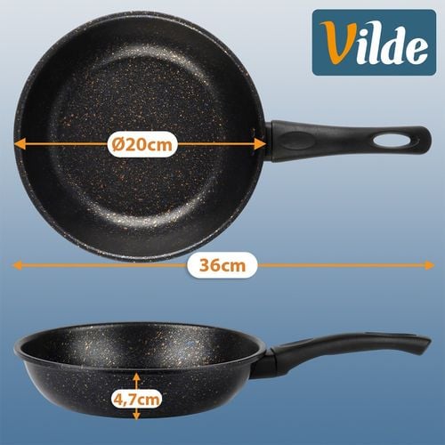 Patelnia granitowa BASIC LINE 20 cm na Arena.pl