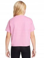 Nike t-shirt dziecięcy różowy bawełna rozmiar M