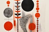 Plakat 91,5x60cm Kontrastowy Kosmos
