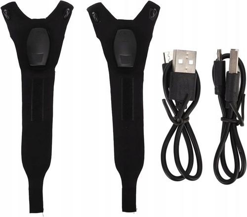 RĘKAWICZKI LED USB RĘKAWICZKI Z LATARKĄ LED ŚWIECĄCE RĘKAWICE ładowane USB na Arena.pl