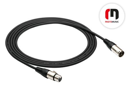 Kabel Mikrofonowy Red's Music - XLR F / XLR M - Economic 5m na Arena.pl