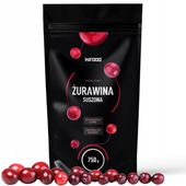 Żurawina Suszona Bez Cukru 750 g Naturalna Wysoka Jakość Bez