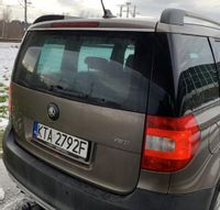 Skoda YETI 09-17 - LISTWA CHROM na Klapę NAD SZYBE