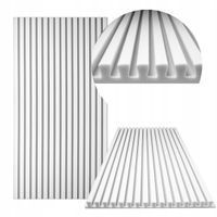 Panele akustyczne lamele pianka BASF 120x40x3 cm | Polski producent