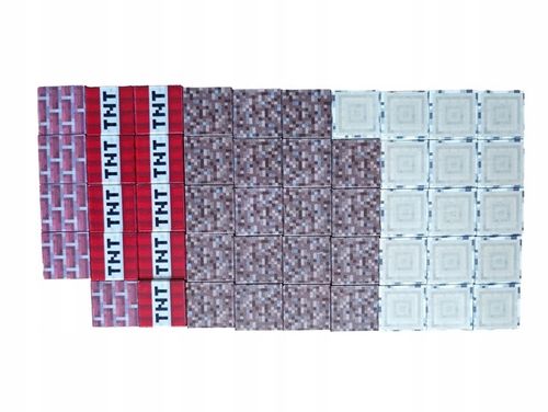 KLOCKI MAGNETYCZNE MOCNE KLOCKI SZEŚCIANY 100 SZT 2 x LUDZIK KLOCKI PIKSELE na Arena.pl