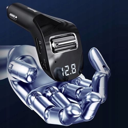 Baseus Transmiter Fm Bluetooth Ładowarka 2Xusb Aux na Arena.pl