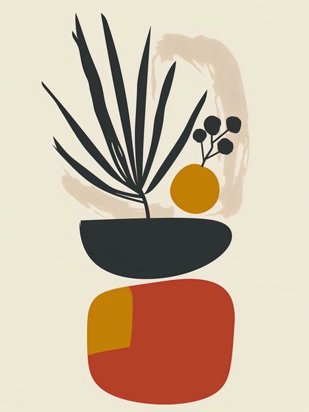 Plakat 30x40cm Botaniczny Wgląd zdjęcie 1