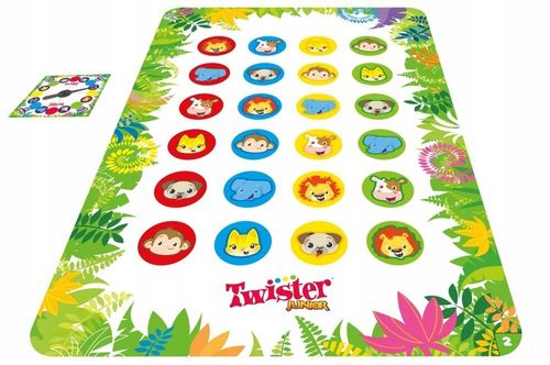 HASBRO Gra zręcznościowa Twister Junior 2W1 F7478 na Arena.pl
