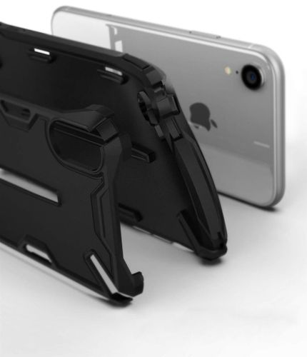 Etui Ringke Dual-X iPhone XR czarne na Arena.pl