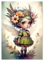 Plakat dla dziecka wróżka 61x91 cm