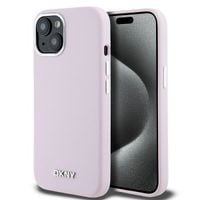 Etui DKNY do iPhone 15 Plus, iPhone 14 Plus, Różowy, MagSafe