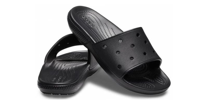 Crocs Klapki Damskie - Classic Slide 206121 - rozmiar 36,5 - Black Croslite zdjęcie 3