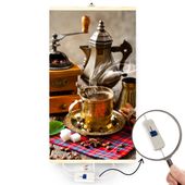 Grzejnik TRIO z REGULATOREM TEMPERATURY wzór: KAWA