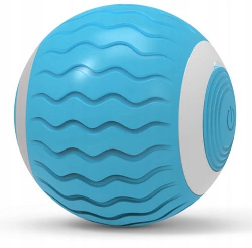 Inteligentna piłka dla kota ruchoma zabawka USB niebieska kula na Arena.pl