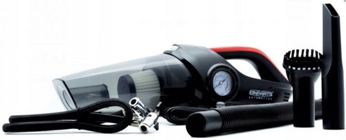 ODKURZACZ SAMOCHODOWY Z KOMPRESOREM POMPKA 12V na Arena.pl