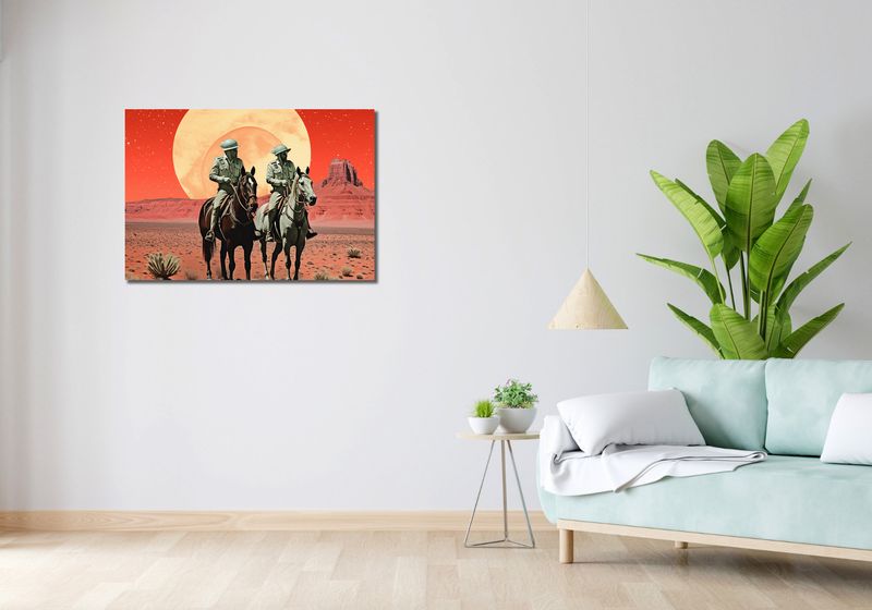 Obraz 90x60cm Patrol Kosmiczny zdjęcie 2