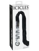 Icicles No 38 Dildo Szklane Z Batem Hand Blown Massager Pipedream