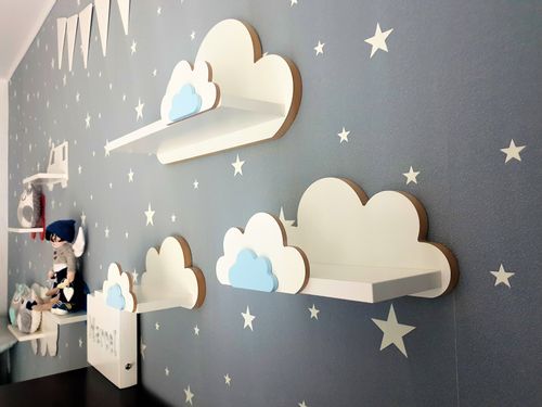 Półki chmurki zestaw półka chmurka SKANDYNAWSKIE na Arena.pl